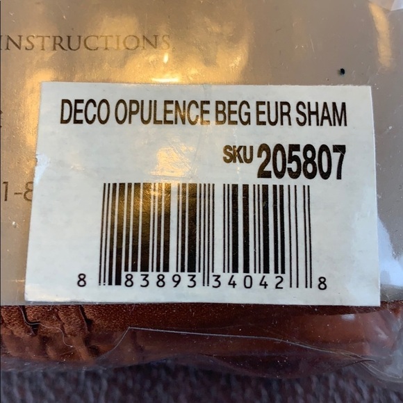 Manor Hill Deco Opulence Euro Sham - Picture 4 of 10